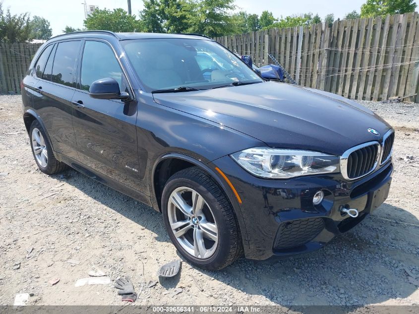 2015 BMW X5 xDrive35I VIN: 5UXKR0C5XF0K61150 Lot: 39656341