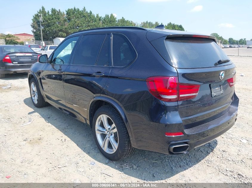 2015 BMW X5 xDrive35I VIN: 5UXKR0C5XF0K61150 Lot: 39656341