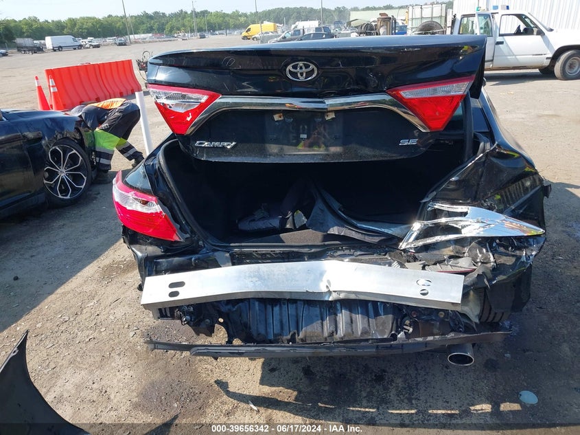 2016 Toyota Camry Se VIN: 4T1BF1FK2GU156786 Lot: 39656342