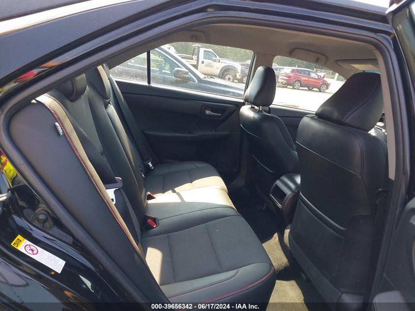 2016 Toyota Camry Se VIN: 4T1BF1FK2GU156786 Lot: 39656342