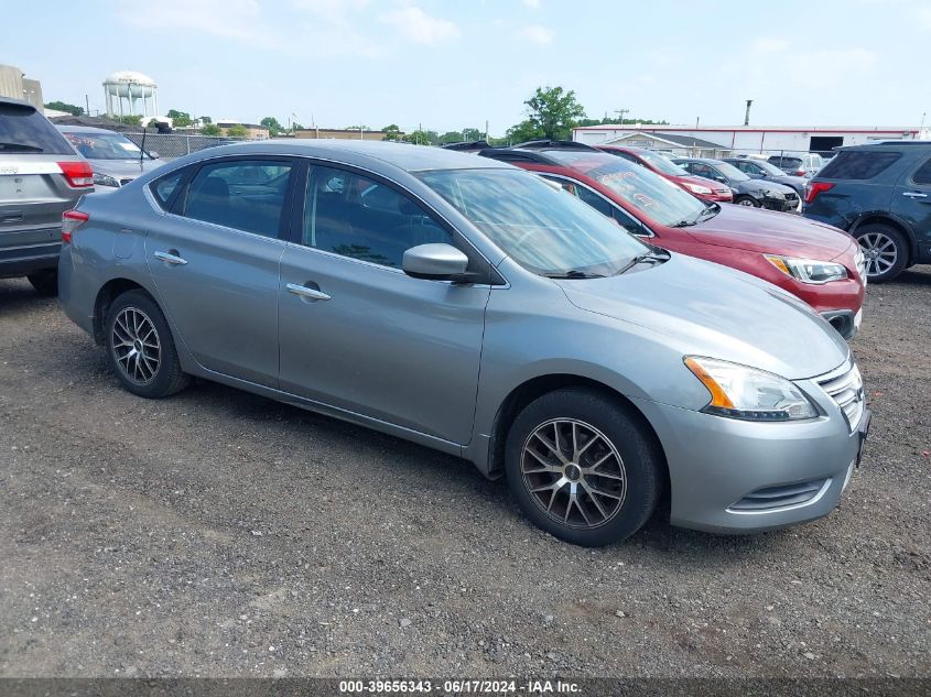 3N1AB7AP4DL669953 | 2013 NISSAN SENTRA