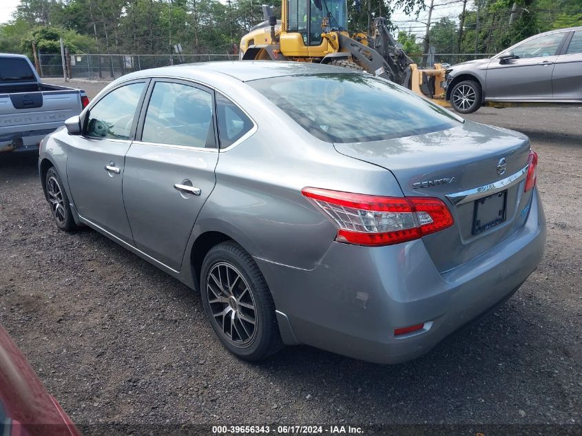 3N1AB7AP4DL669953 | 2013 NISSAN SENTRA