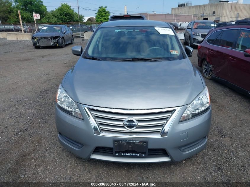 2013 Nissan Sentra Sv VIN: 3N1AB7AP4DL669953 Lot: 39656343