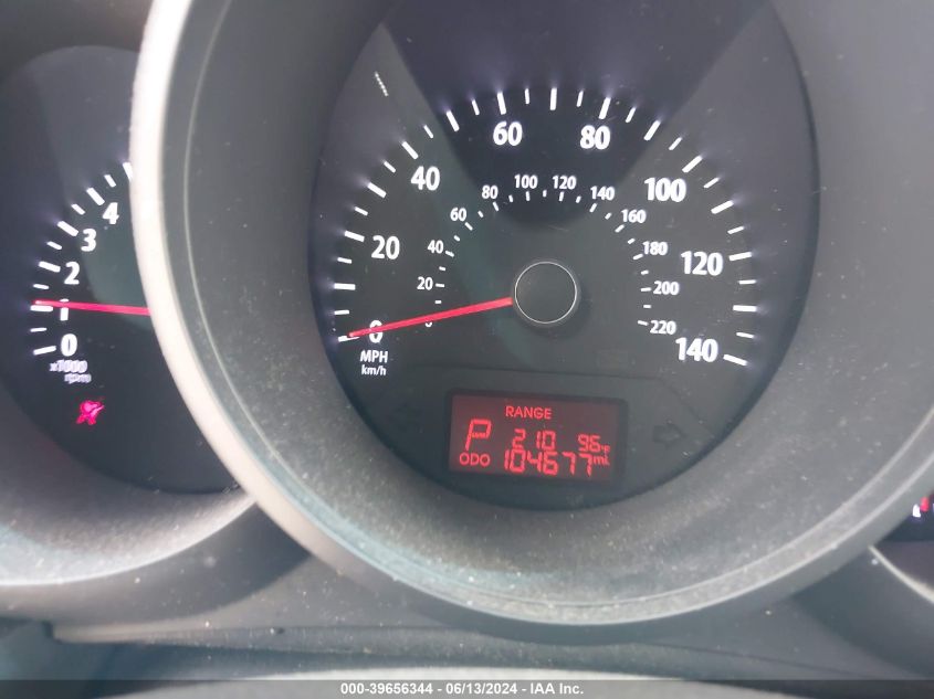 2013 Kia Soul VIN: KNDJT2A57D7612114 Lot: 39656344