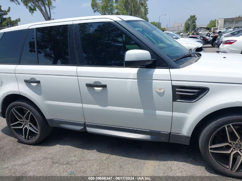 2011 Land Rover Range Rover Sport Hse VIN: SALSF2D47BA713189 Lot: 39656347