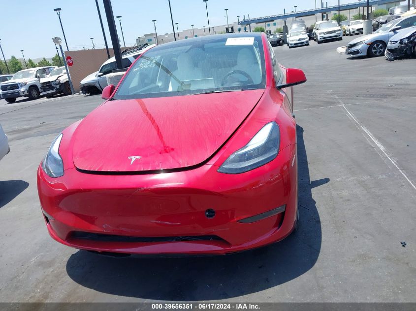 2023 Tesla Model Y Rwd VIN: 7SAYGDED3PF977553 Lot: 39656351