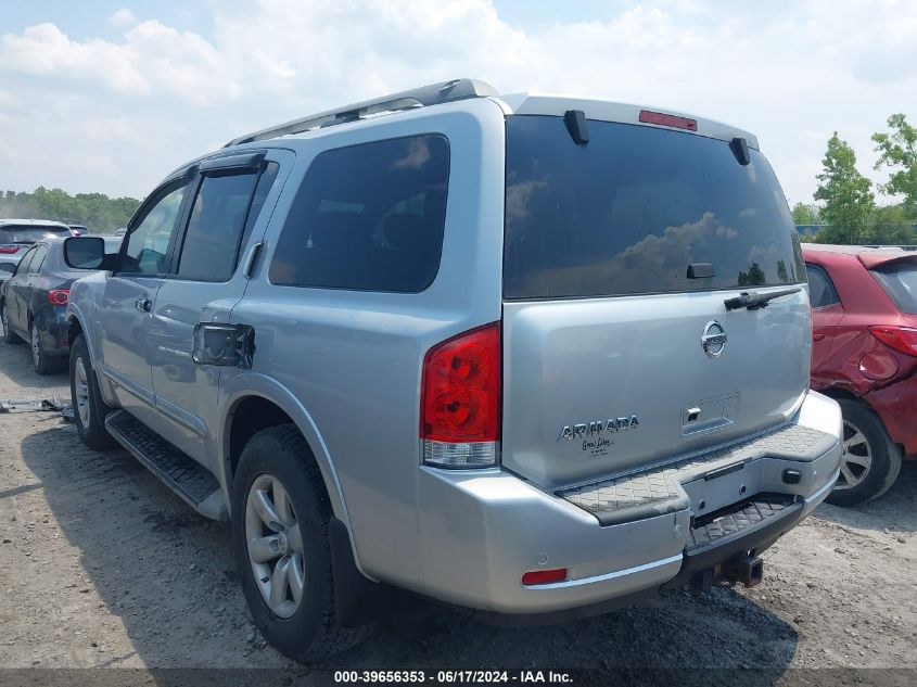 2011 Nissan Armada Sv VIN: 5N1AA0NC0BN604492 Lot: 39656353