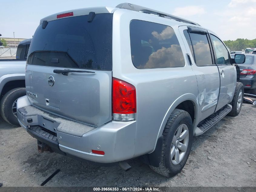 2011 Nissan Armada Sv VIN: 5N1AA0NC0BN604492 Lot: 39656353