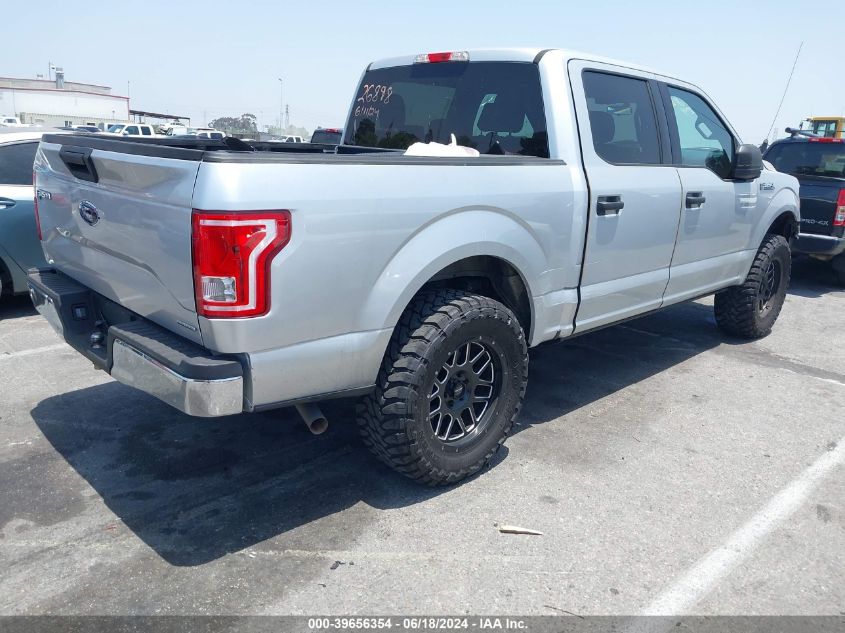 2016 Ford F-150 Xlt VIN: 1FTEW1C89GKD01988 Lot: 39656354