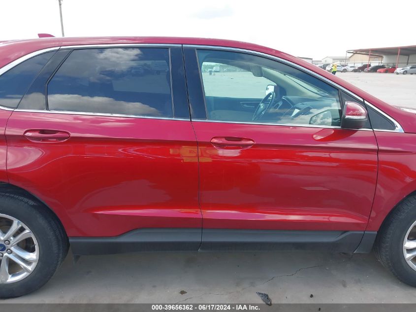 2018 Ford Edge Sel VIN: 2FMPK3J93JBC20087 Lot: 39656362