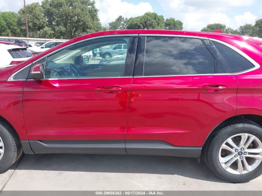 2018 Ford Edge Sel VIN: 2FMPK3J93JBC20087 Lot: 39656362