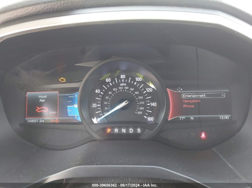 2018 Ford Edge Sel VIN: 2FMPK3J93JBC20087 Lot: 39656362