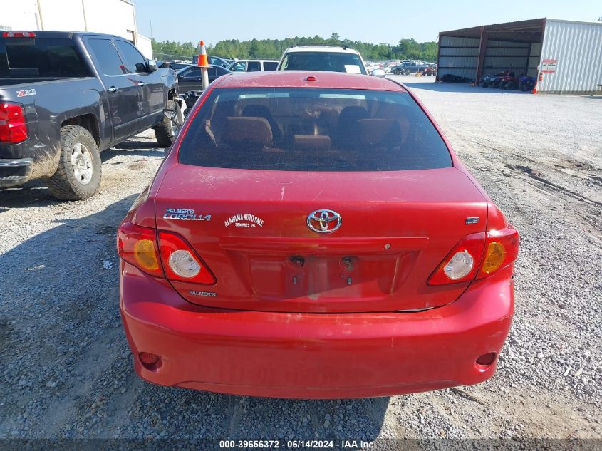 2009 Toyota Corolla Le VIN: 1NXBU40E59Z070790 Lot: 39656372