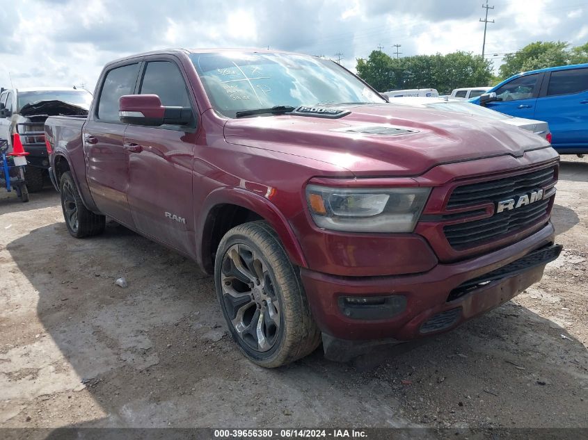 2019 Ram 1500 Laramie 4X2 5'7 Box VIN: 1C6RREJT5KN635537 Lot: 39656380