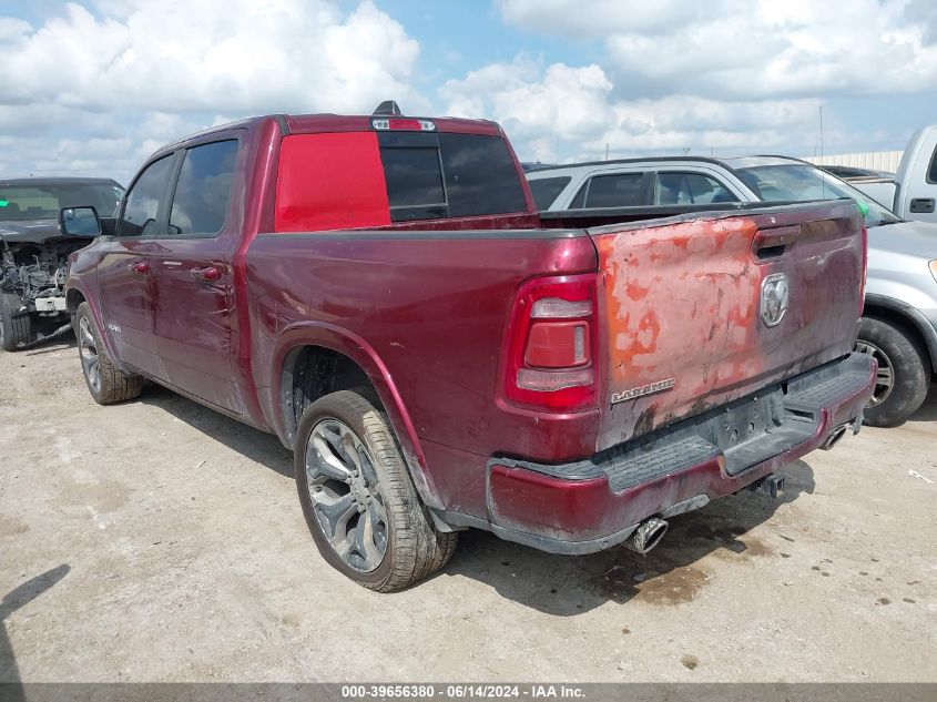 2019 Ram 1500 Laramie 4X2 5'7 Box VIN: 1C6RREJT5KN635537 Lot: 39656380