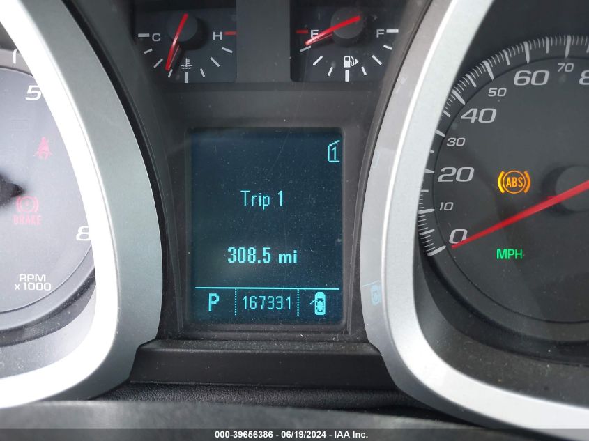 2011 Chevrolet Equinox Ltz VIN: 2CNALFEC3B6221857 Lot: 39656386