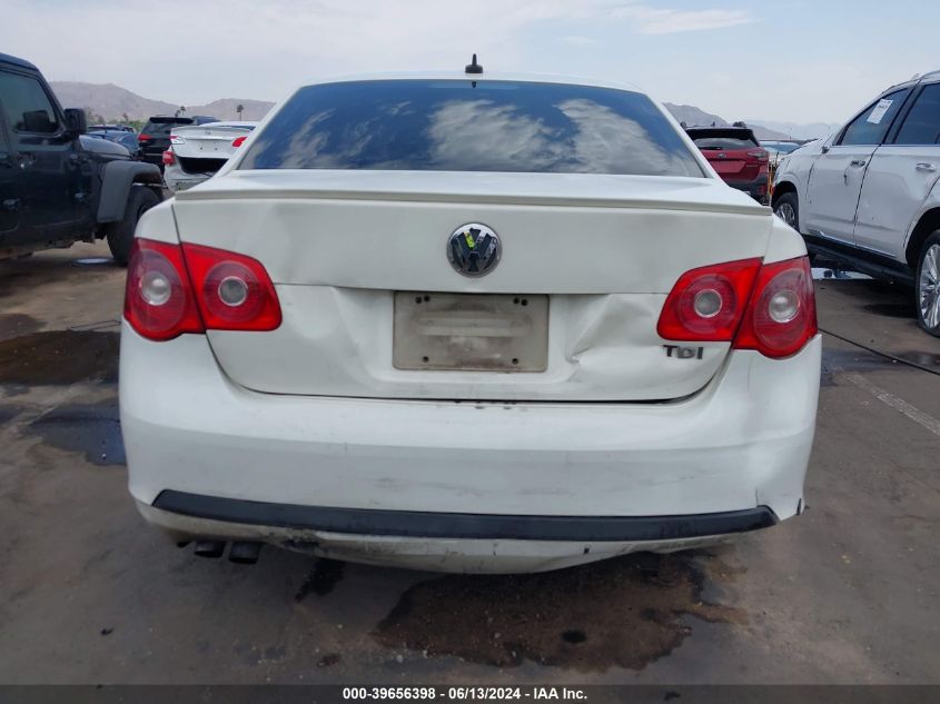 2006 Volkswagen Jetta Diesel VIN: 3VWFT71K66M848655 Lot: 39656398