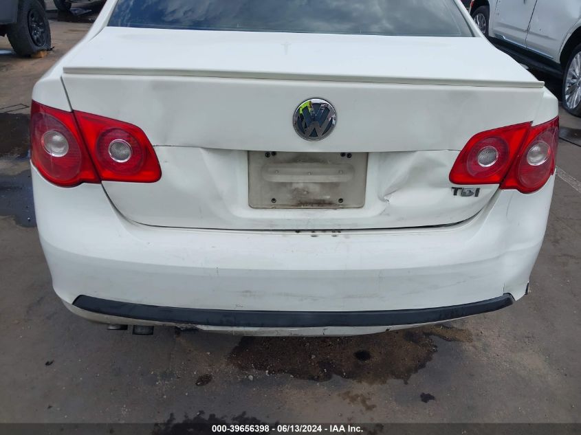 2006 Volkswagen Jetta Diesel VIN: 3VWFT71K66M848655 Lot: 39656398