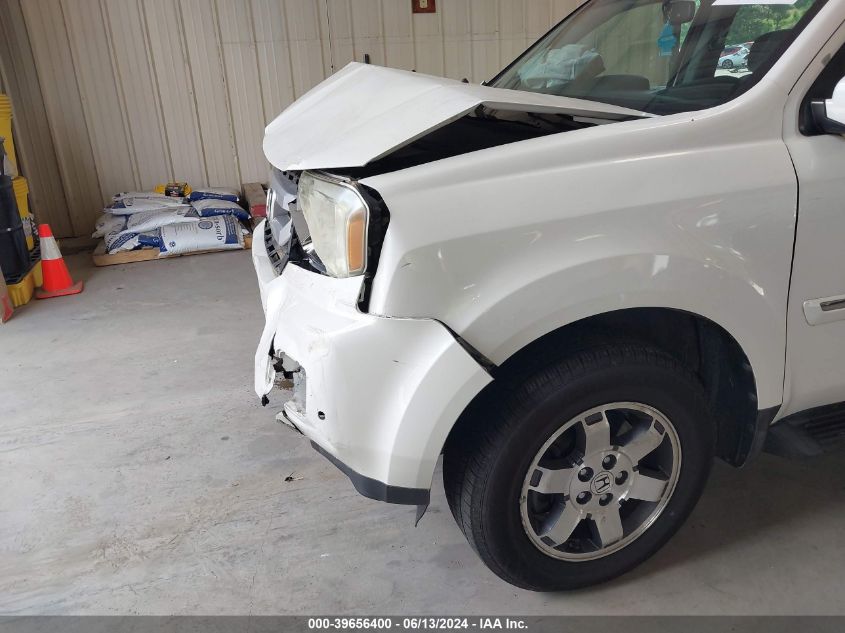 2011 Honda Pilot Touring VIN: 5FNYF4H94BB066485 Lot: 39656400