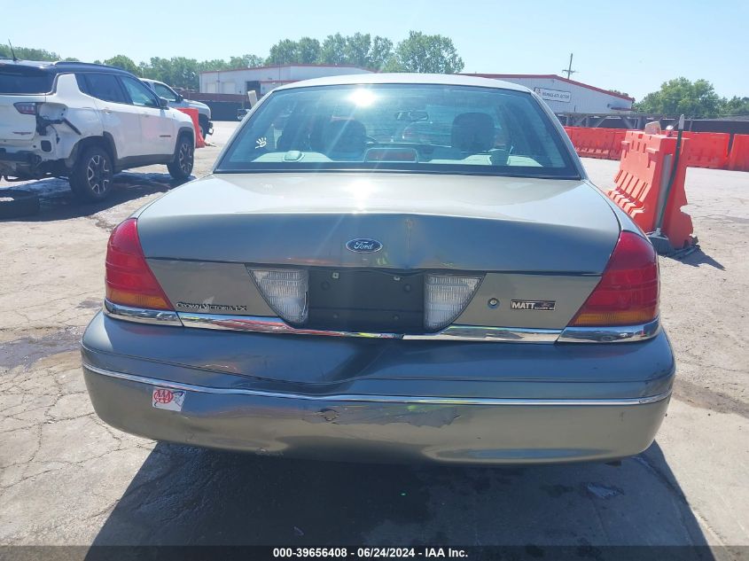 2003 Ford Crown Victoria Lx VIN: 2FAFP74W43X156423 Lot: 39656408