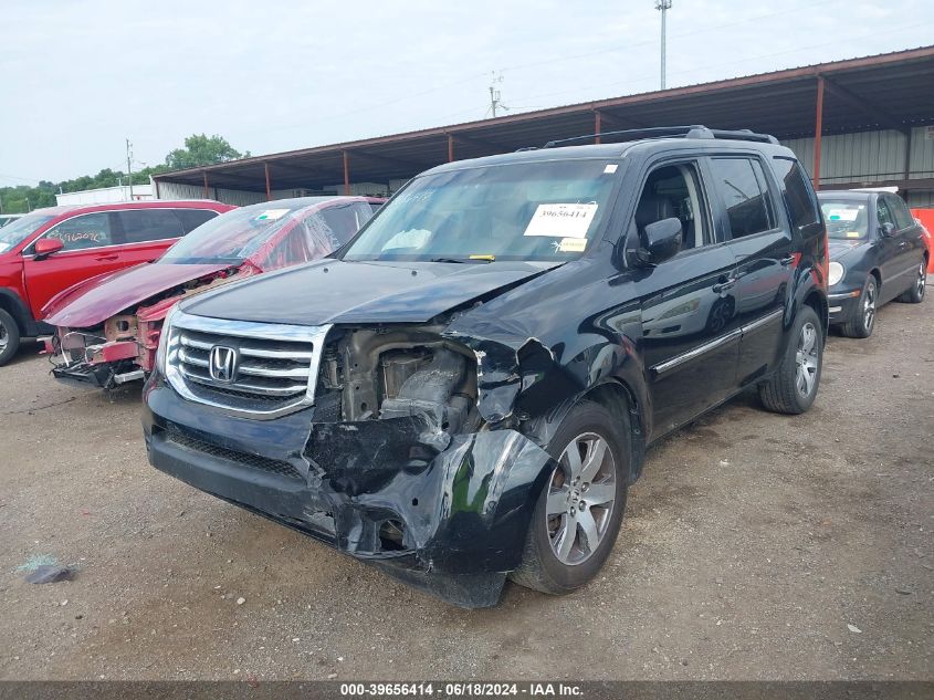 2014 Honda Pilot Touring VIN: 5FNYF4H91EB041645 Lot: 39656414