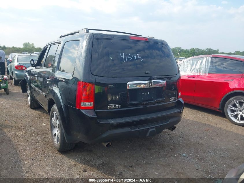 2014 Honda Pilot Touring VIN: 5FNYF4H91EB041645 Lot: 39656414