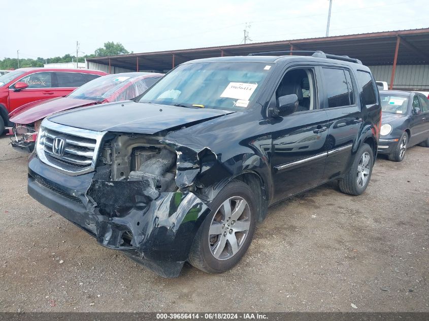 2014 Honda Pilot Touring VIN: 5FNYF4H91EB041645 Lot: 39656414