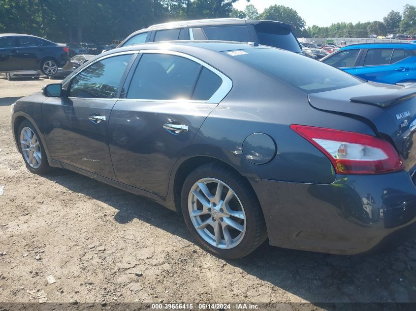 1N4AA5AP9AC829665 2010 Nissan Maxima 3.5 Sv