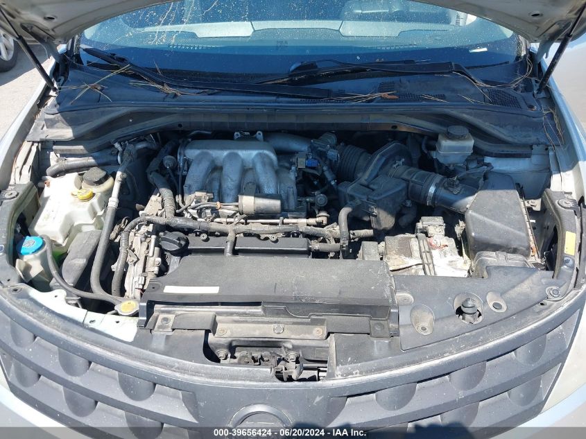 2003 Nissan Murano Se VIN: JN8AZ08W23W228753 Lot: 39656424