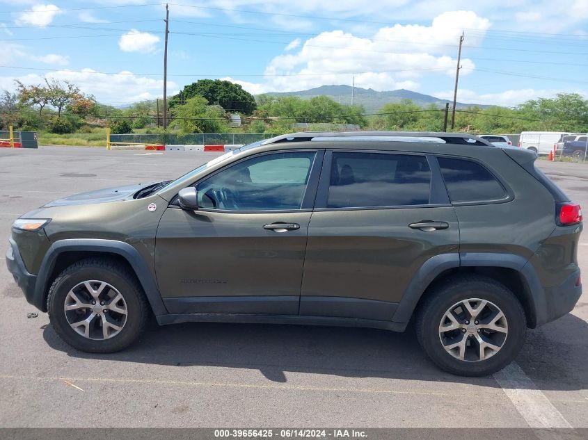 2015 Jeep Cherokee Trailhawk VIN: 1C4PJMBS4FW675812 Lot: 39656425