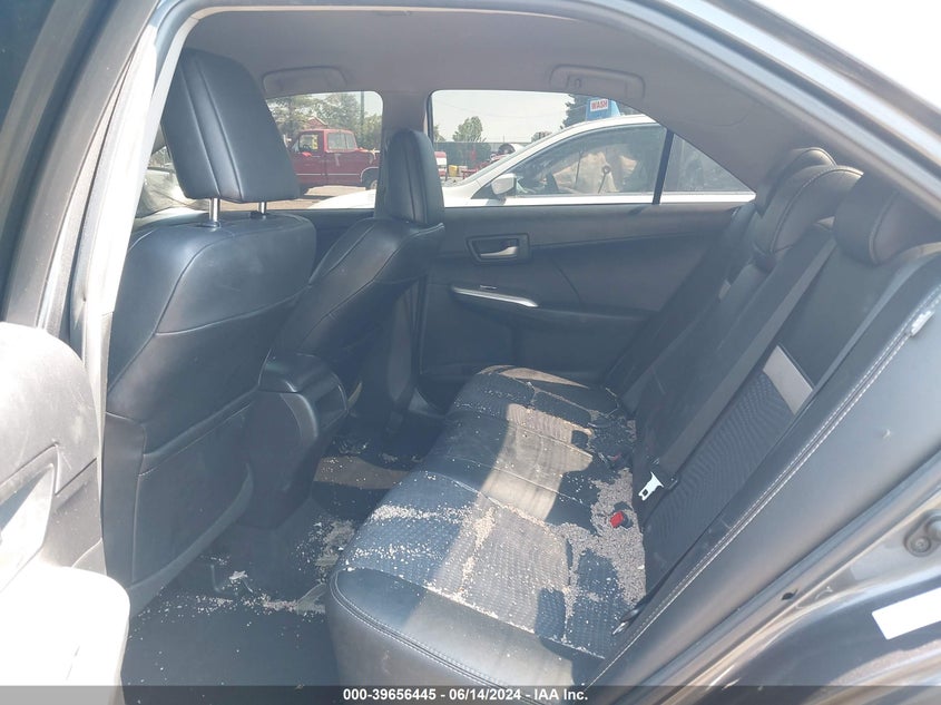 2012 Toyota Camry Se VIN: 4T1BF1FK0CU617140 Lot: 39656445