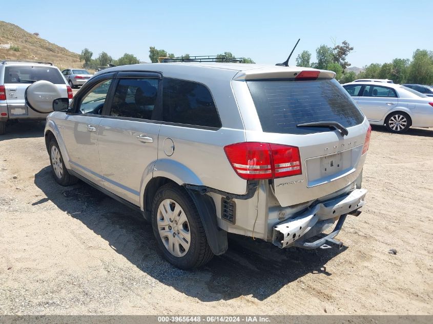 2014 Dodge Journey American Value Pkg VIN: 3C4PDCABXET183292 Lot: 39656448