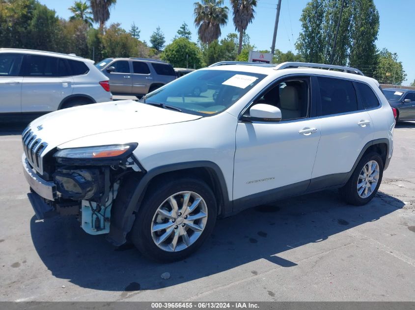 2015 Jeep Cherokee Limited VIN: 1C4PJMDSXFW590888 Lot: 39656455