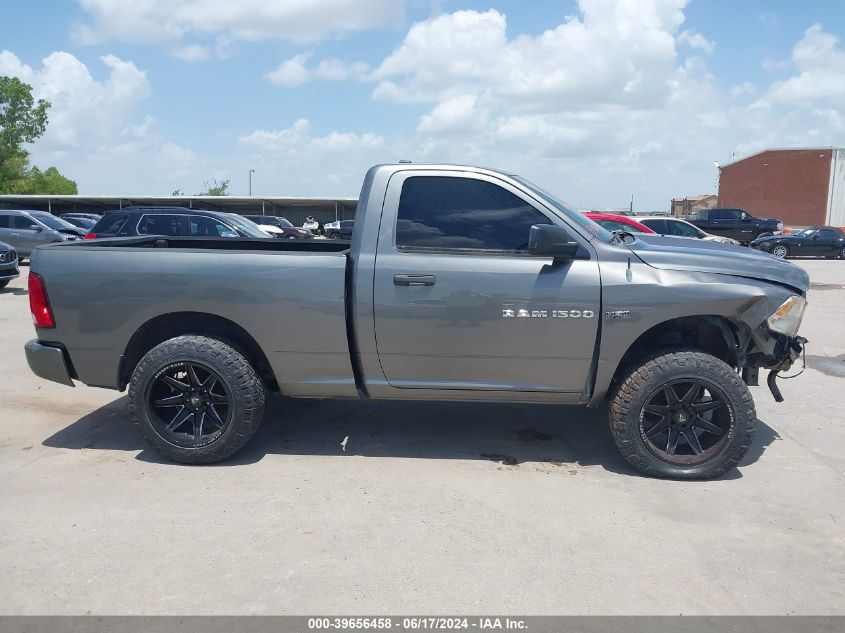 2012 Ram 1500 St VIN: 3C6JD7AT9CG267249 Lot: 39656458