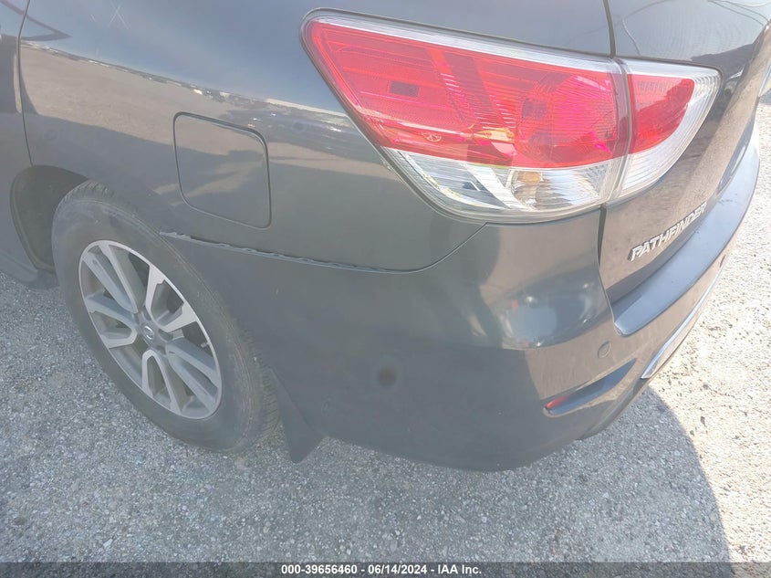 2013 Nissan Pathfinder Sv VIN: 5N1AR2MM9DC615794 Lot: 39656460