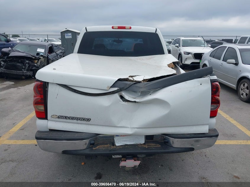 2006 Chevrolet Silverado C1500 VIN: 2GCEC13V561253032 Lot: 39656470