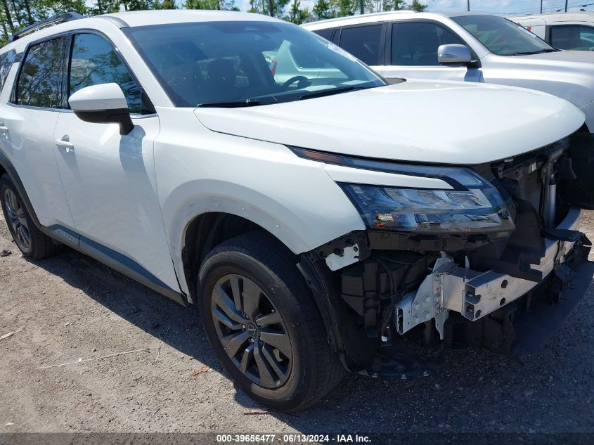 2023 Nissan Pathfinder Sv 4Wd VIN: 5N1DR3BC5PC250337 Lot: 39656477