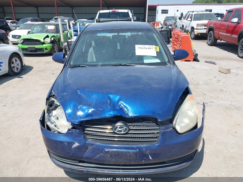 2009 Hyundai Accent Gls VIN: KMHCN46C19U332067 Lot: 39656487