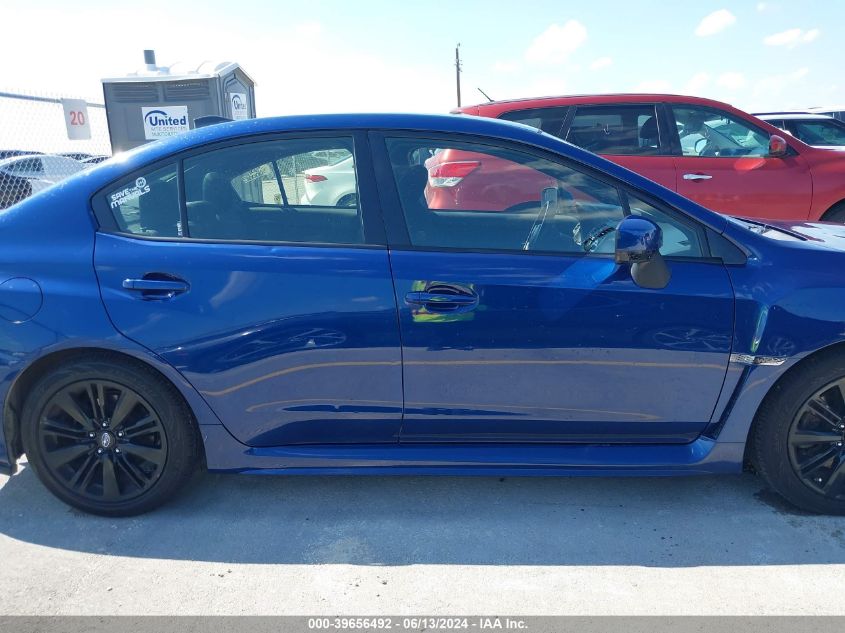 2015 Subaru Wrx VIN: JF1VA1A62F9814933 Lot: 39656492