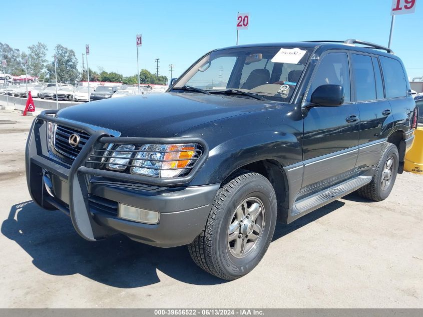 2000 Lexus Lx 470 VIN: JT6HT00W5Y0096788 Lot: 39656522