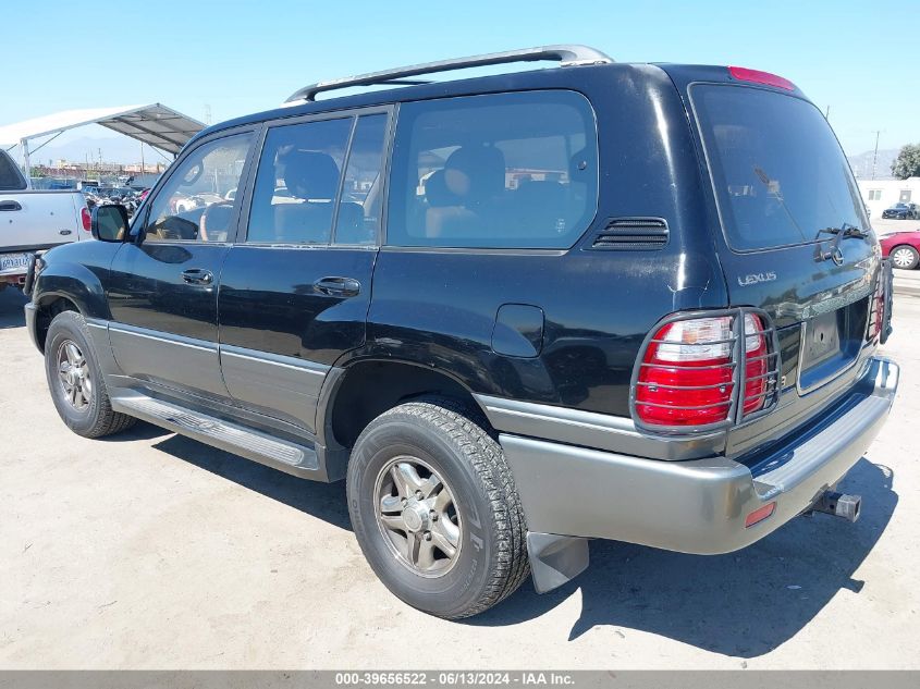 2000 Lexus Lx 470 VIN: JT6HT00W5Y0096788 Lot: 39656522