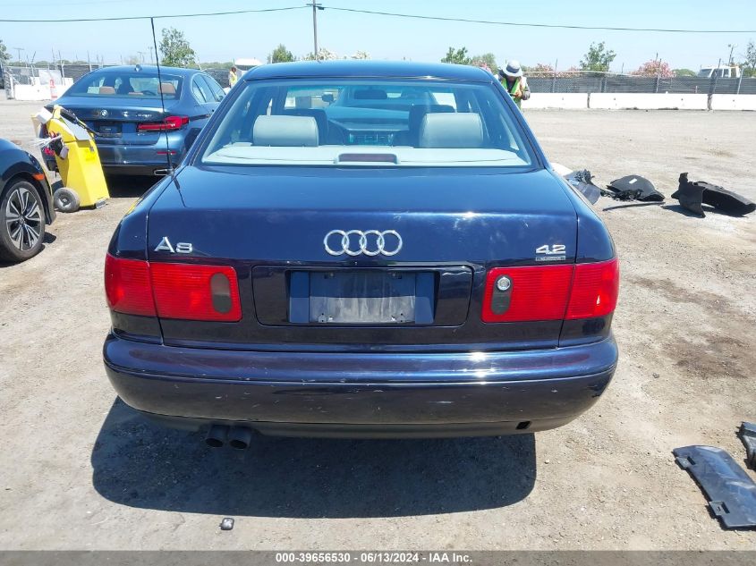 1999 Audi A8 VIN: WAUBG34D7XN003779 Lot: 39656530