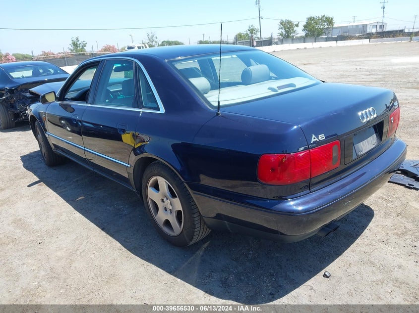 1999 Audi A8 VIN: WAUBG34D7XN003779 Lot: 39656530