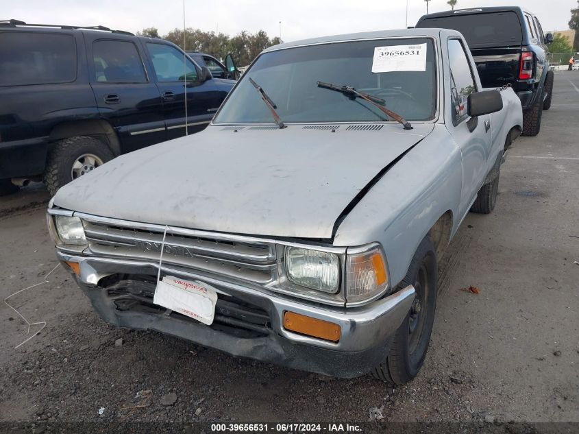 1989 Toyota Pickup 1/2 Ton Sht Wheelbase Dlx VIN: JT4RN81P2K0006520 Lot: 39656531