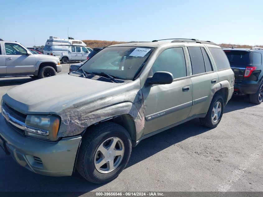 2004 Chevrolet Trailblazer Ls VIN: 1GNDS13S042252850 Lot: 39656546