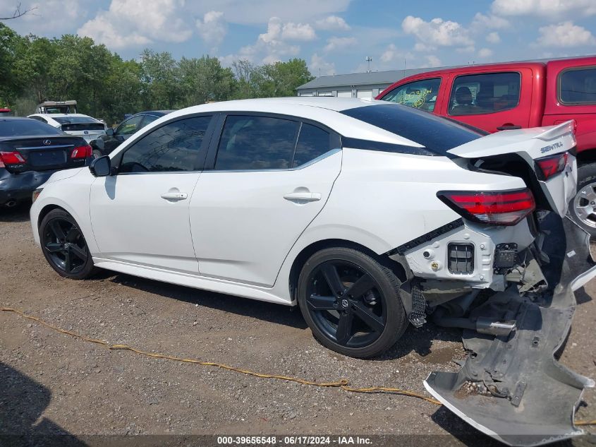 2021 Nissan Sentra Sr Xtronic Cvt VIN: 3N1AB8DV8MY232461 Lot: 39656548