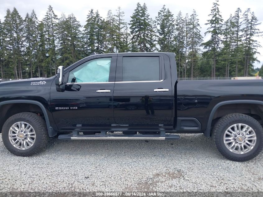 2021 Chevrolet Silverado 2500Hd 4Wd Standard Bed High Country VIN: 1GC4YREY4MF140990 Lot: 39656577