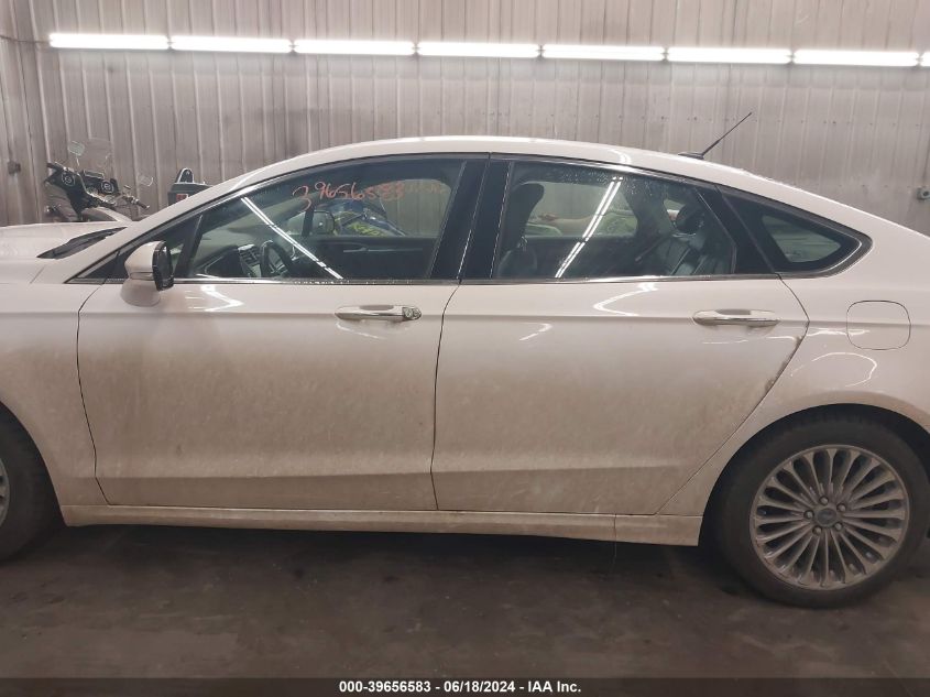 2014 Ford Fusion Titanium VIN: 3FA6P0D92ER247225 Lot: 39656583