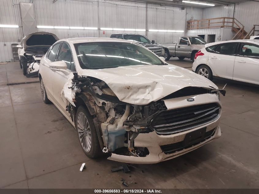 2014 Ford Fusion Titanium VIN: 3FA6P0D92ER247225 Lot: 39656583