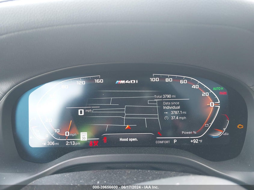 2024 BMW X3 M40I VIN: 5UX83DP09R9U89108 Lot: 39656600